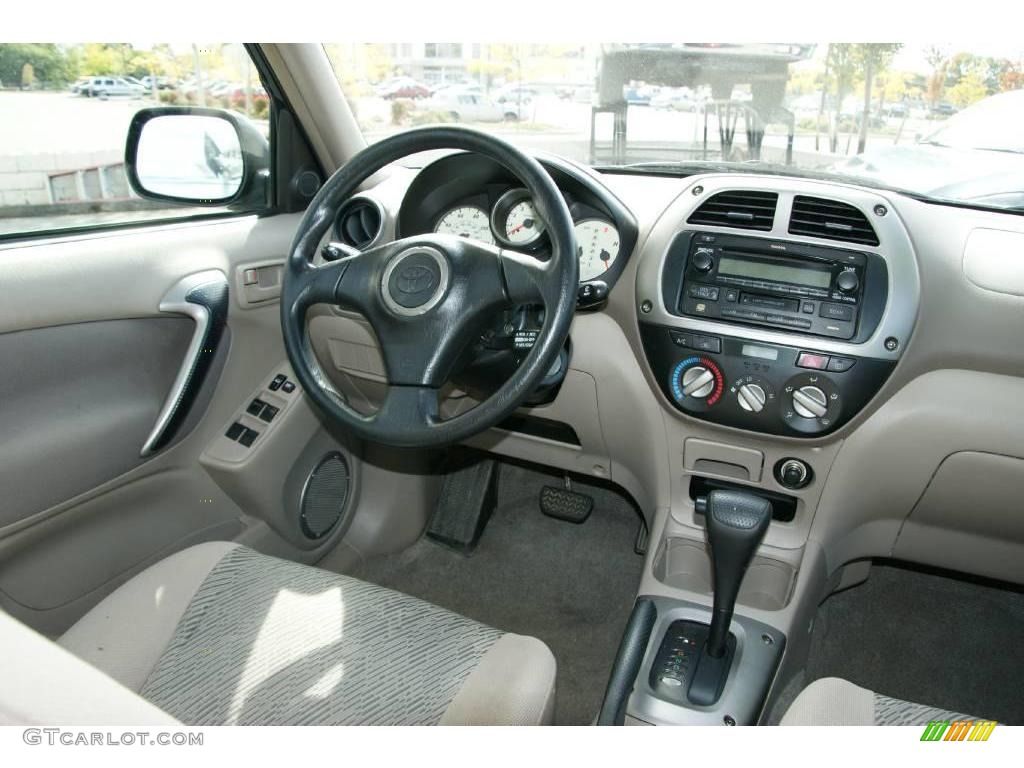 2003 RAV4 4WD - Rainforest Green Pearl / Gray photo #15