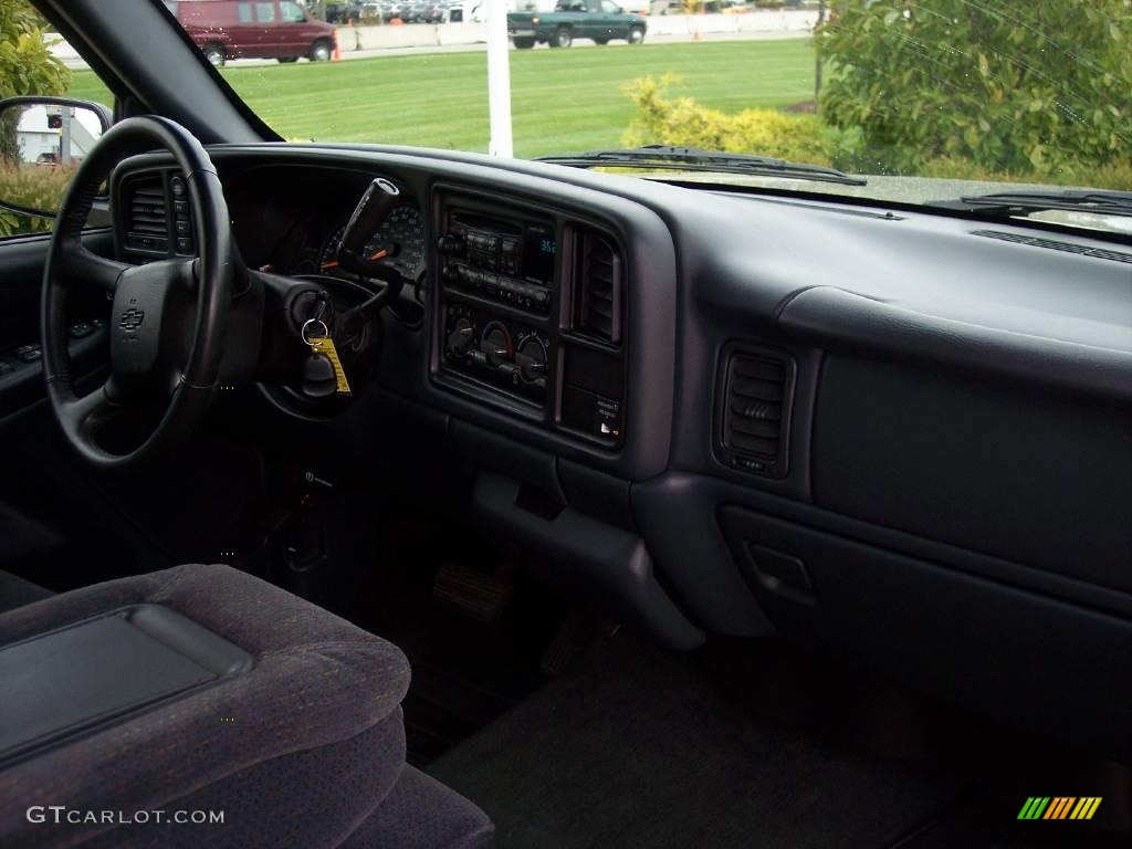 1999 Silverado 1500 LS Extended Cab 4x4 - Light Pewter Metallic / Graphite photo #23