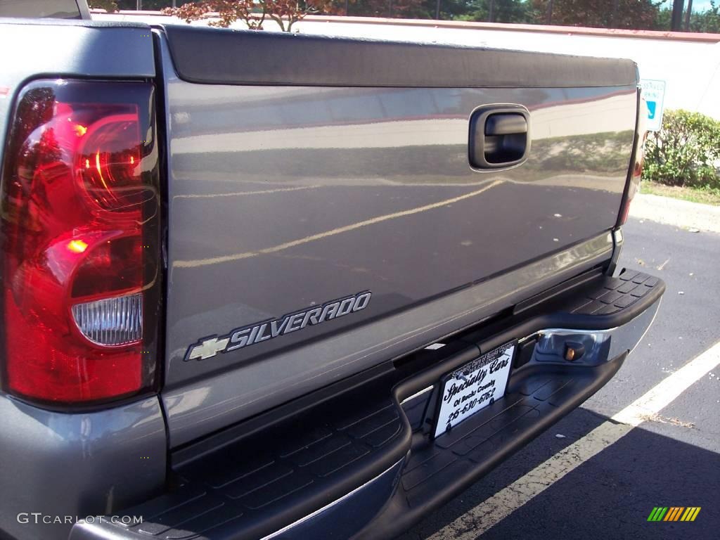 2007 Silverado 2500HD Classic LT Extended Cab 4x4 - Graystone Metallic / Dark Charcoal photo #8