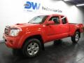 2007 Radiant Red Toyota Tacoma V6 TRD Sport Access Cab 4x4  photo #2