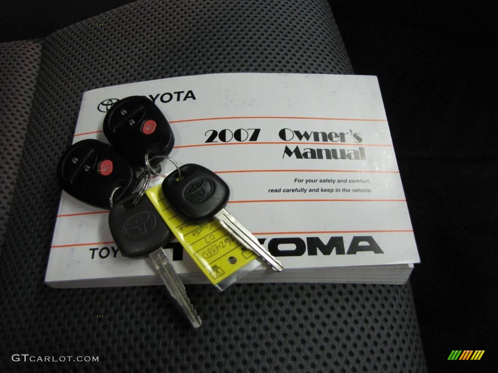 2007 Tacoma V6 TRD Sport Access Cab 4x4 - Radiant Red / Graphite Gray photo #22