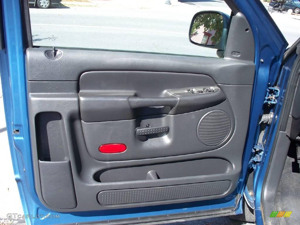 2005 Ram 1500 SLT Regular Cab 4x4 - Atlantic Blue Pearl / Dark Slate Gray photo #5