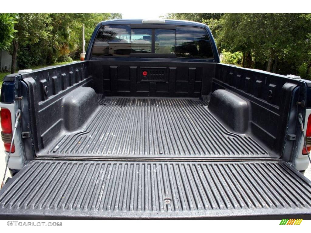 2000 Ram 1500 SLT Extended Cab 4x4 - Intense Blue Pearlcoat / Mist Gray photo #15
