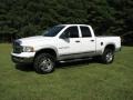 Bright White 2005 Dodge Ram 2500 Laramie Quad Cab 4x4