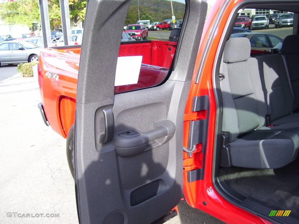 2009 Silverado 1500 LT Extended Cab 4x4 - Victory Red / Ebony photo #24