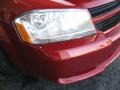 2010 Inferno Red Crystal Pearl Dodge Avenger SXT  photo #5