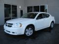 2010 Stone White Dodge Avenger SXT  photo #1