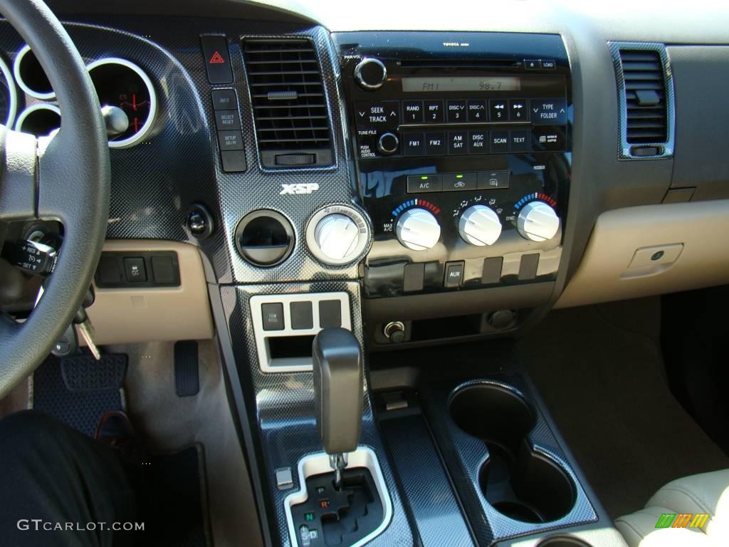 2007 Tundra X-SP Double Cab - Radiant Red / Beige photo #27