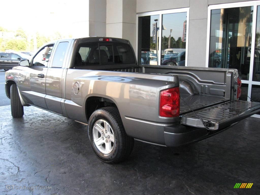 2010 Dakota Big Horn Extended Cab - Mineral Gray Metallic / Dark Slate Gray/Medium Slate Gray photo #9