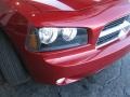 2010 Inferno Red Crystal Pearl Dodge Charger SXT  photo #5