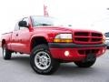 1999 Flame Red Dodge Dakota Sport Extended Cab 4x4  photo #1