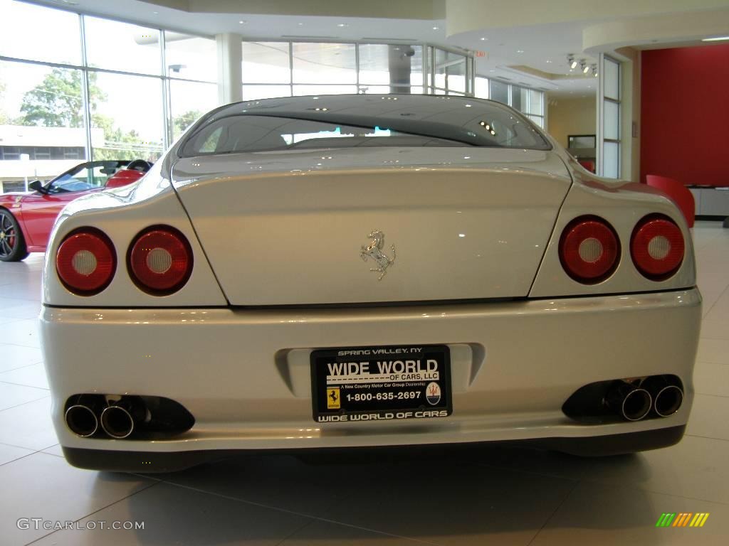 2002 575M Maranello F1 - Silver / Dark Grey photo #3