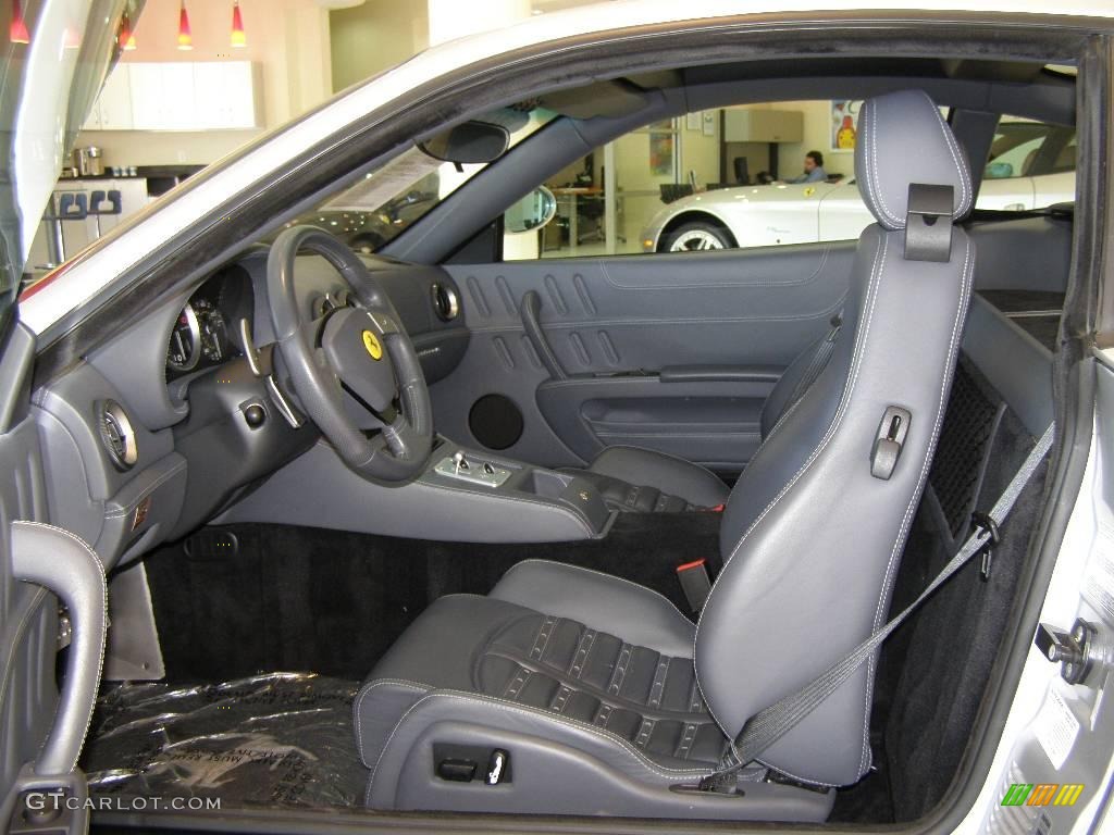 2002 575M Maranello F1 - Silver / Dark Grey photo #8
