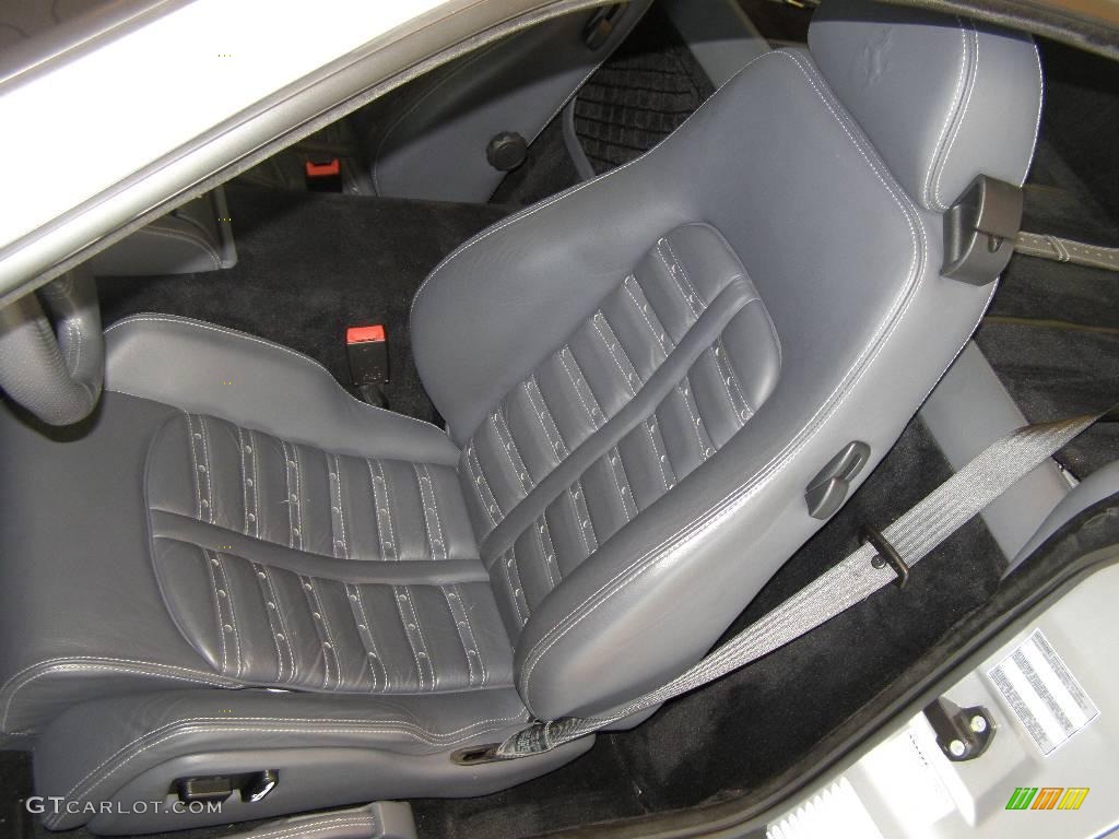 2002 575M Maranello F1 - Silver / Dark Grey photo #9