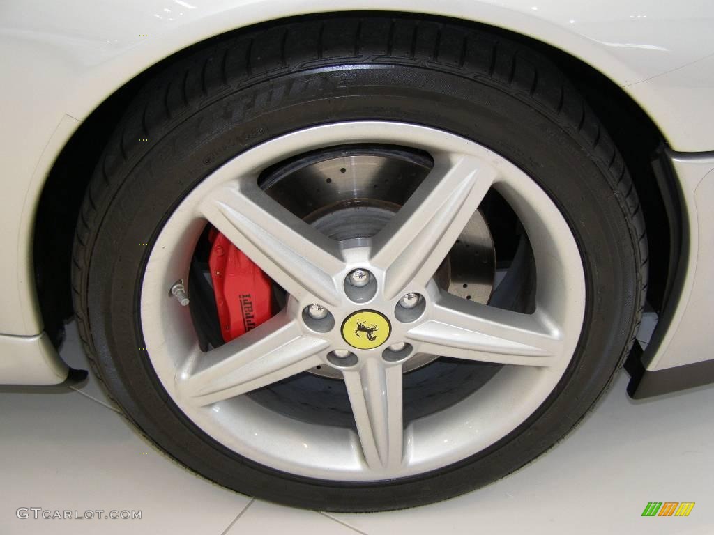 2002 575M Maranello F1 - Silver / Dark Grey photo #14