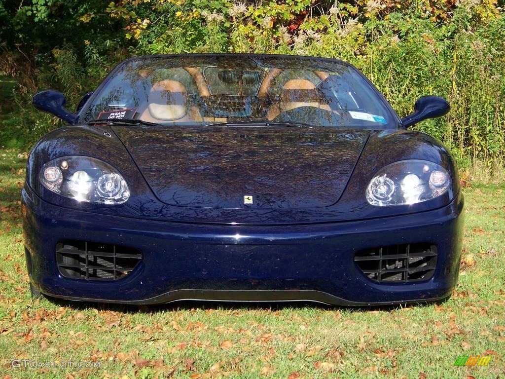 2004 360 Spider F1 - Blue / Beige photo #3