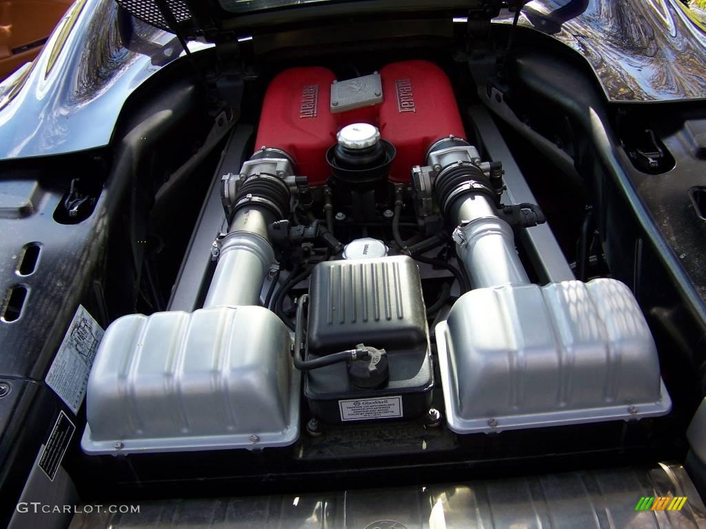 2004 Ferrari 360 Spider F1 3.6 Liter DOHC 40-Valve V8 Engine Photo #19398817