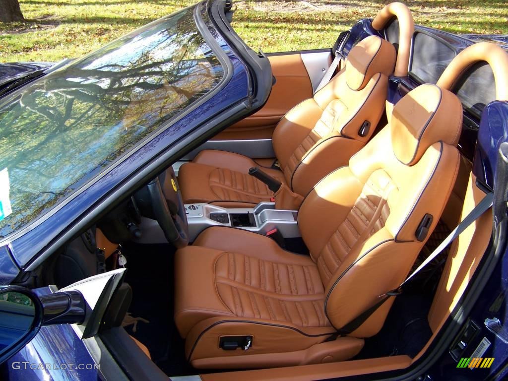 Beige Interior 2004 Ferrari 360 Spider F1 Photo #19398836