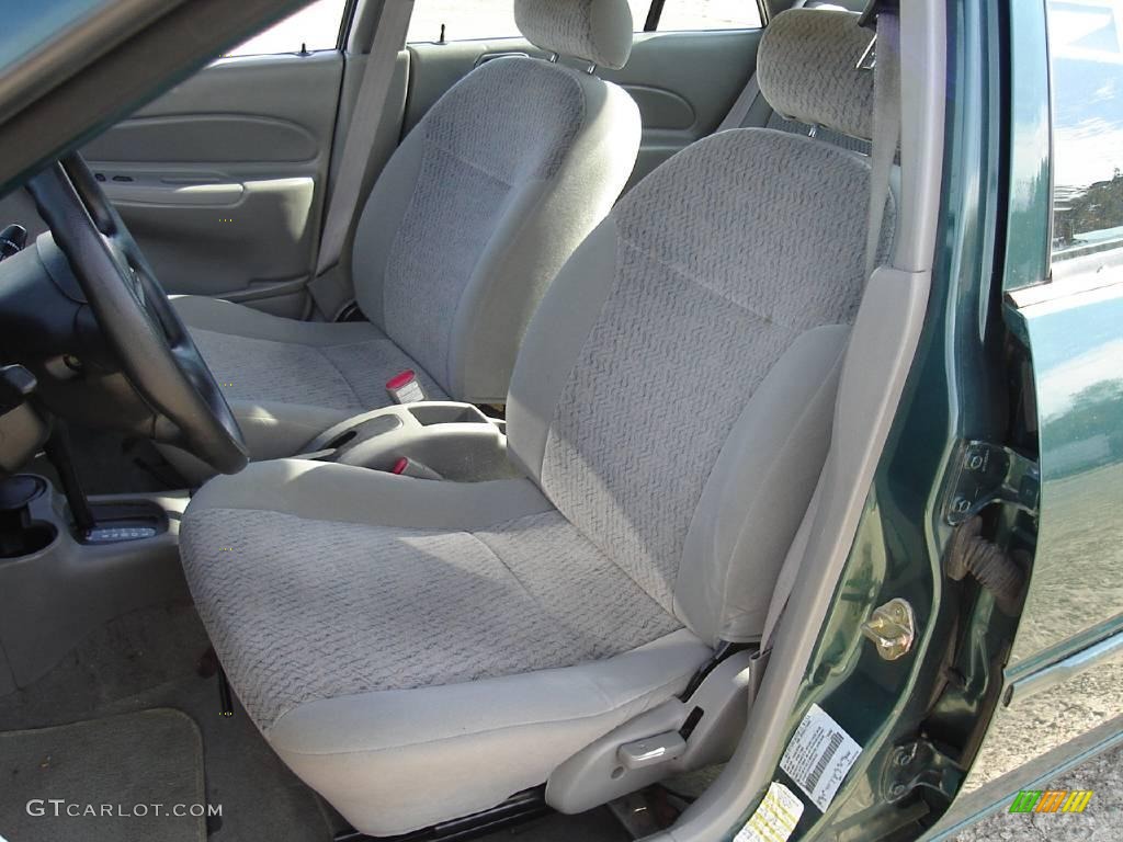 1999 Escort SE Sedan - Tropic Green Metallic / Medium Graphite photo #12
