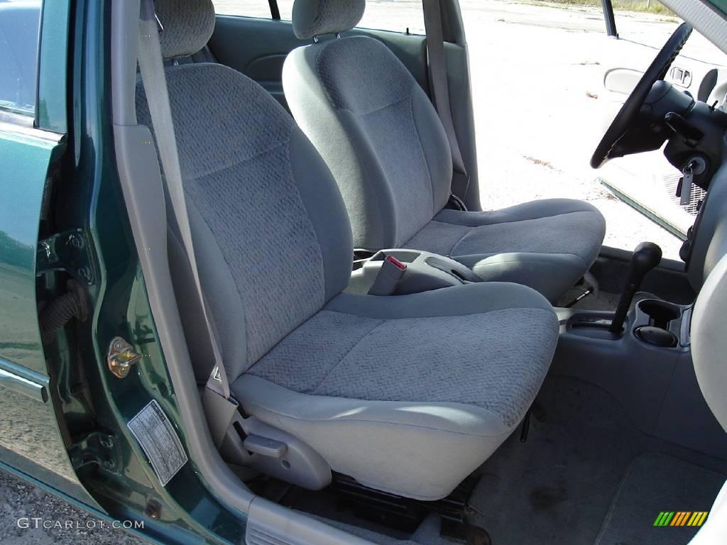 1999 Escort SE Sedan - Tropic Green Metallic / Medium Graphite photo #13