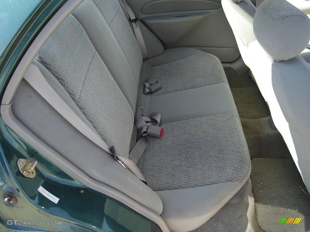1999 Escort SE Sedan - Tropic Green Metallic / Medium Graphite photo #14