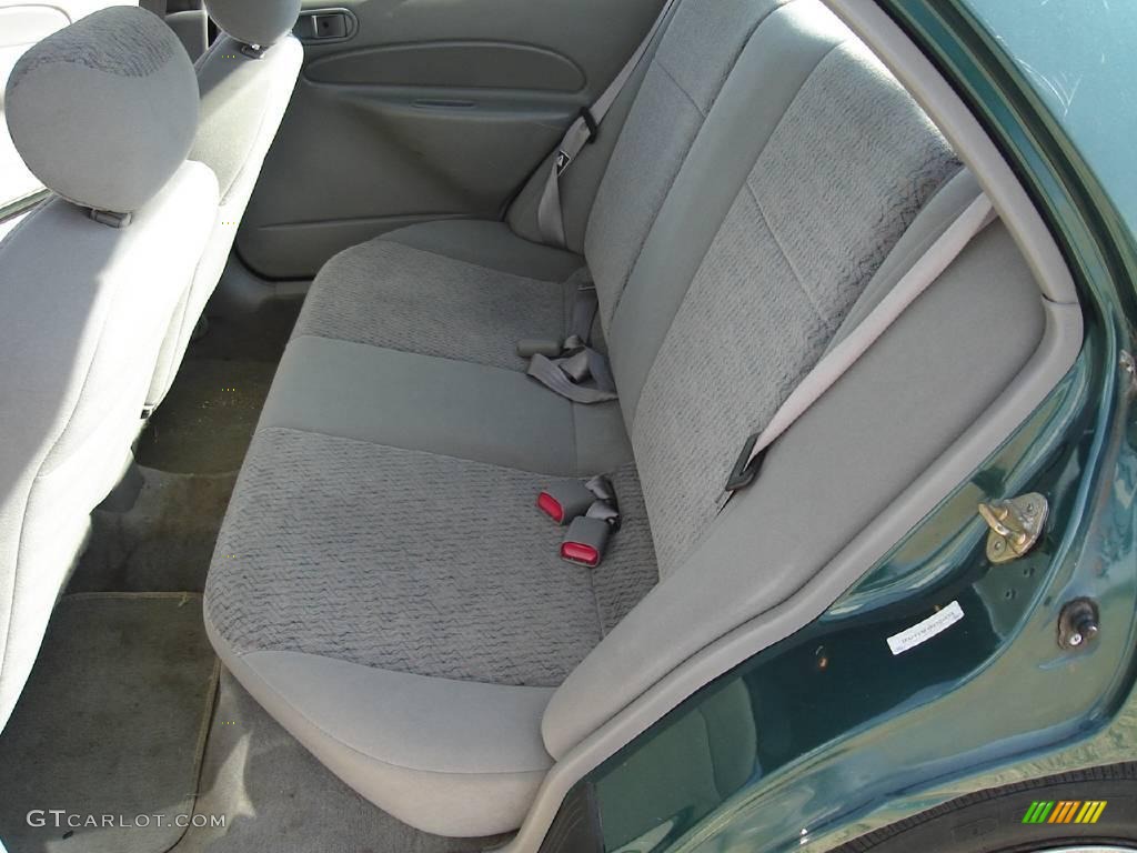 1999 Escort SE Sedan - Tropic Green Metallic / Medium Graphite photo #15