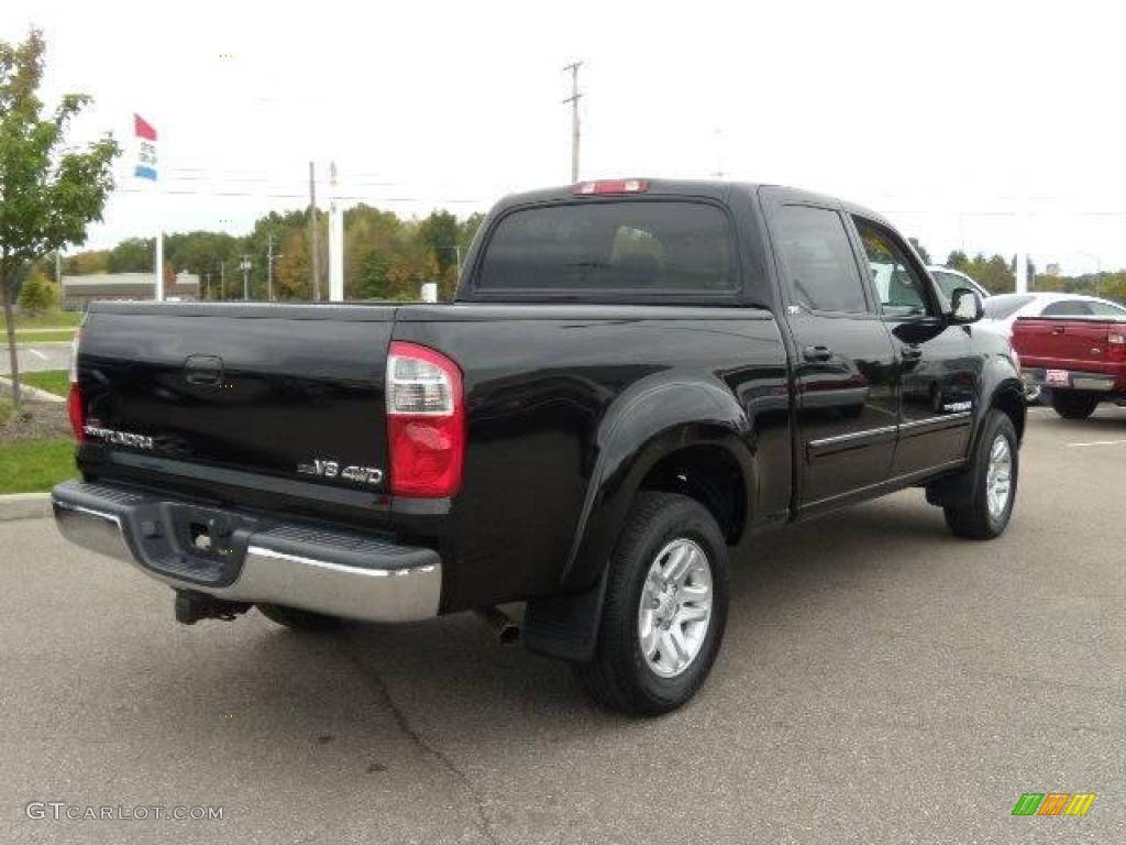 2008 Tundra SR5 CrewMax 4x4 - Black / Graphite Gray photo #5