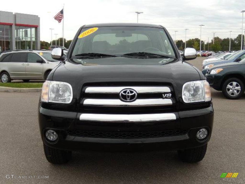 2008 Tundra SR5 CrewMax 4x4 - Black / Graphite Gray photo #8