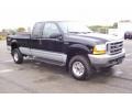 1999 Black Ford F250 Super Duty XLT Extended Cab 4x4  photo #8