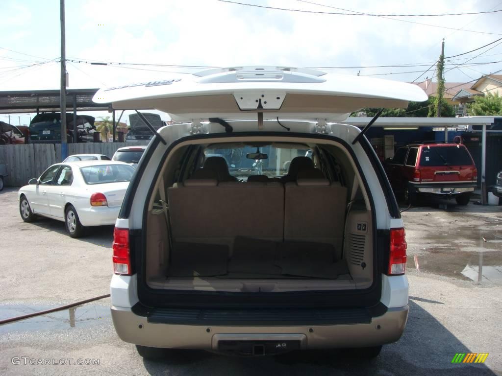 2003 Expedition Eddie Bauer - Oxford White / Medium Parchment photo #5