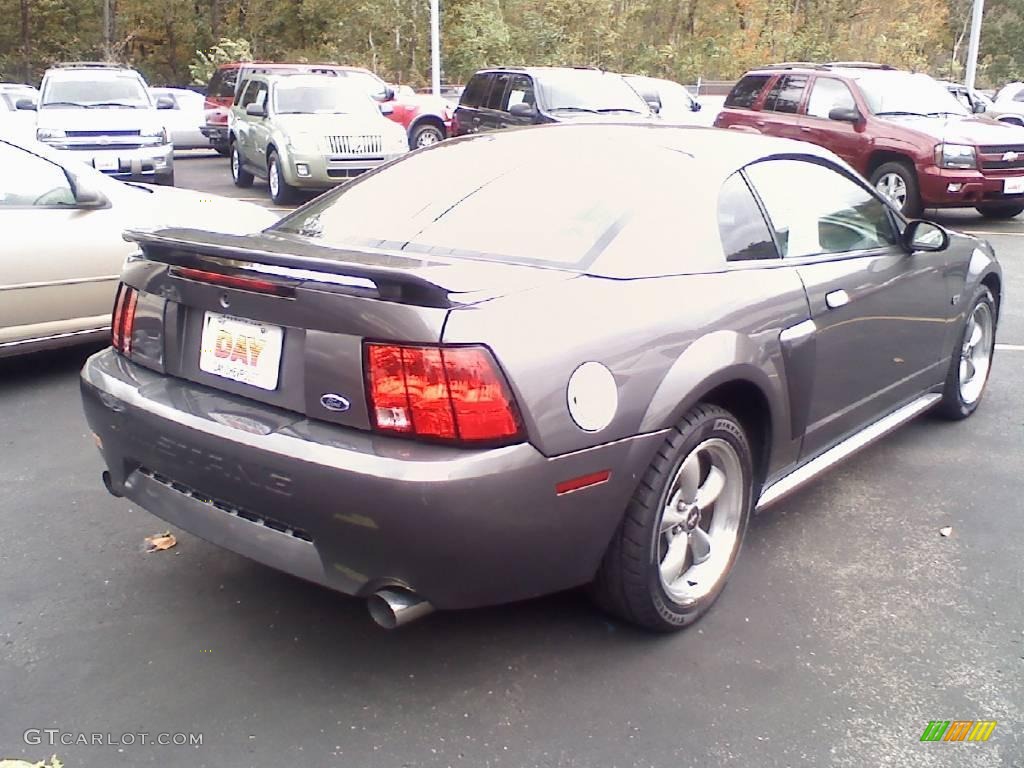 2003 Mustang GT Coupe - Dark Shadow Grey Metallic / Medium Graphite photo #4