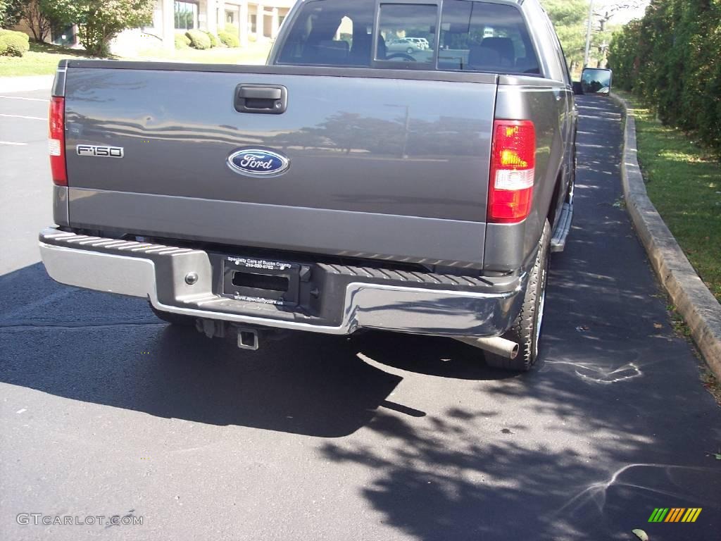 2005 F150 XLT SuperCab - Dark Shadow Grey Metallic / Medium Flint Grey photo #7