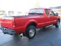 2005 Red Clearcoat Ford F250 Super Duty XLT SuperCab  photo #6