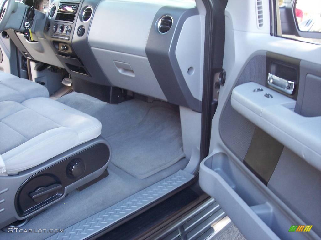 2005 F150 XLT SuperCab - Dark Shadow Grey Metallic / Medium Flint Grey photo #27