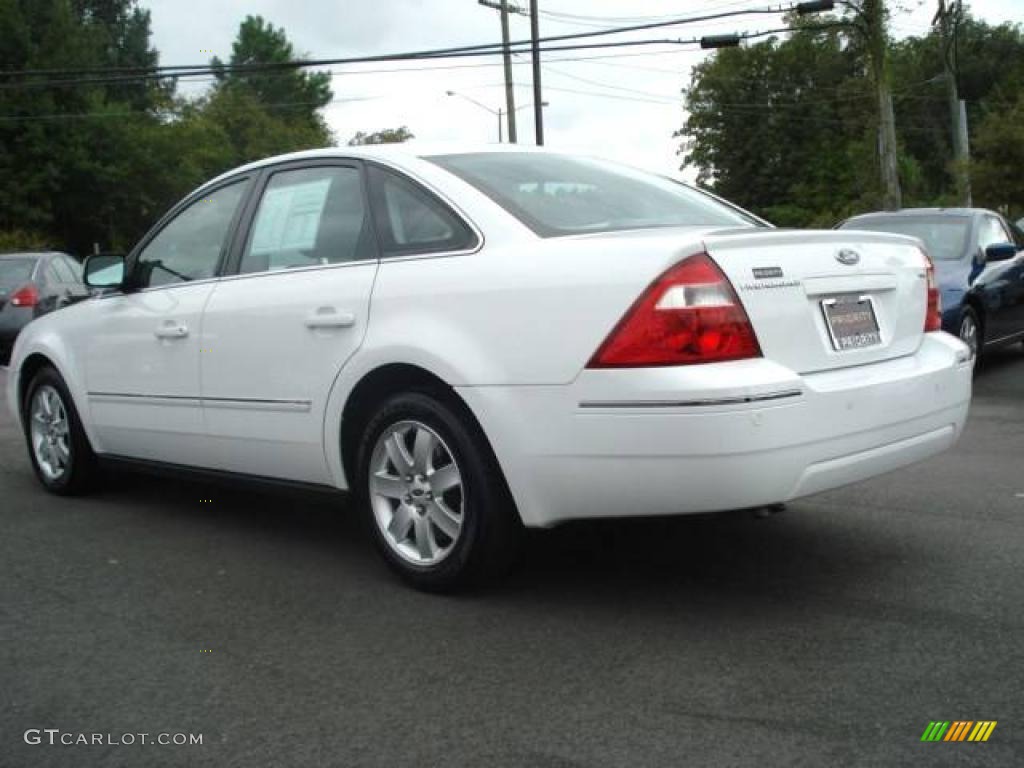 2005 Five Hundred SEL - Oxford White / Shale Grey photo #3