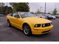 2005 Screaming Yellow Ford Mustang GT Deluxe Convertible  photo #1