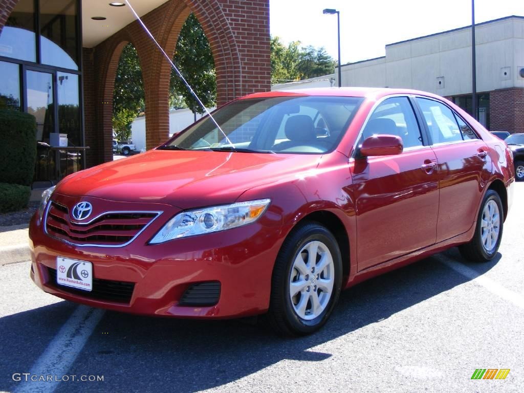 red toyota camry 2010 #6