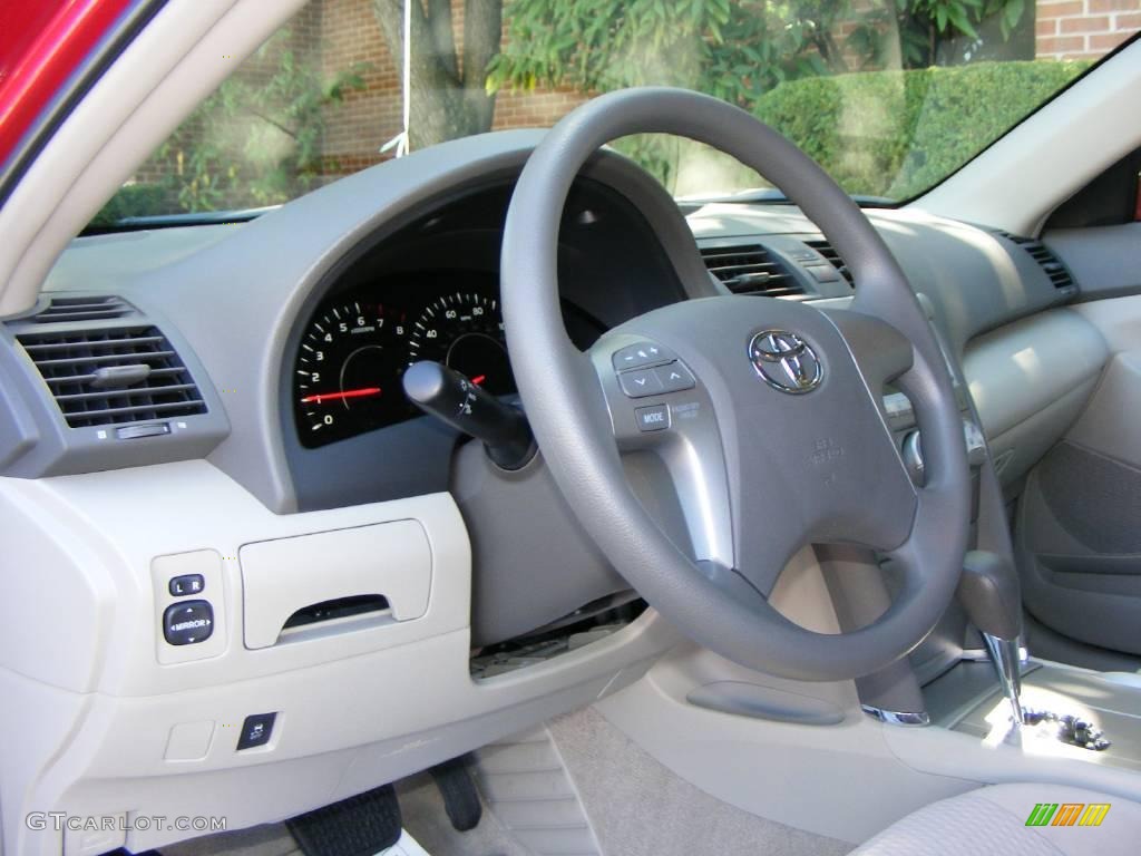 2010 Camry LE - Barcelona Red Metallic / Ash Gray photo #5