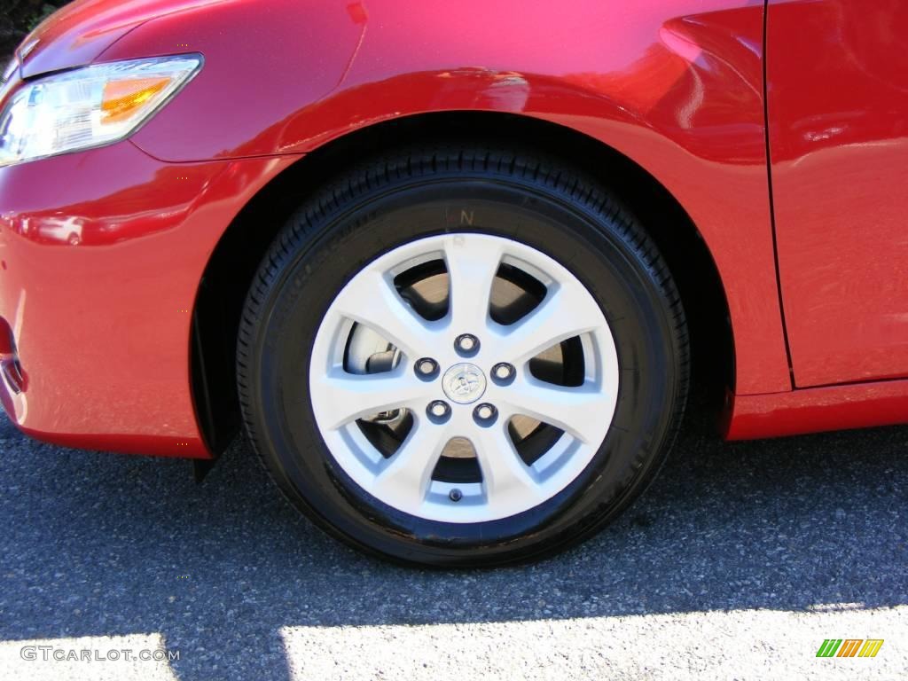 2010 Camry LE - Barcelona Red Metallic / Ash Gray photo #20