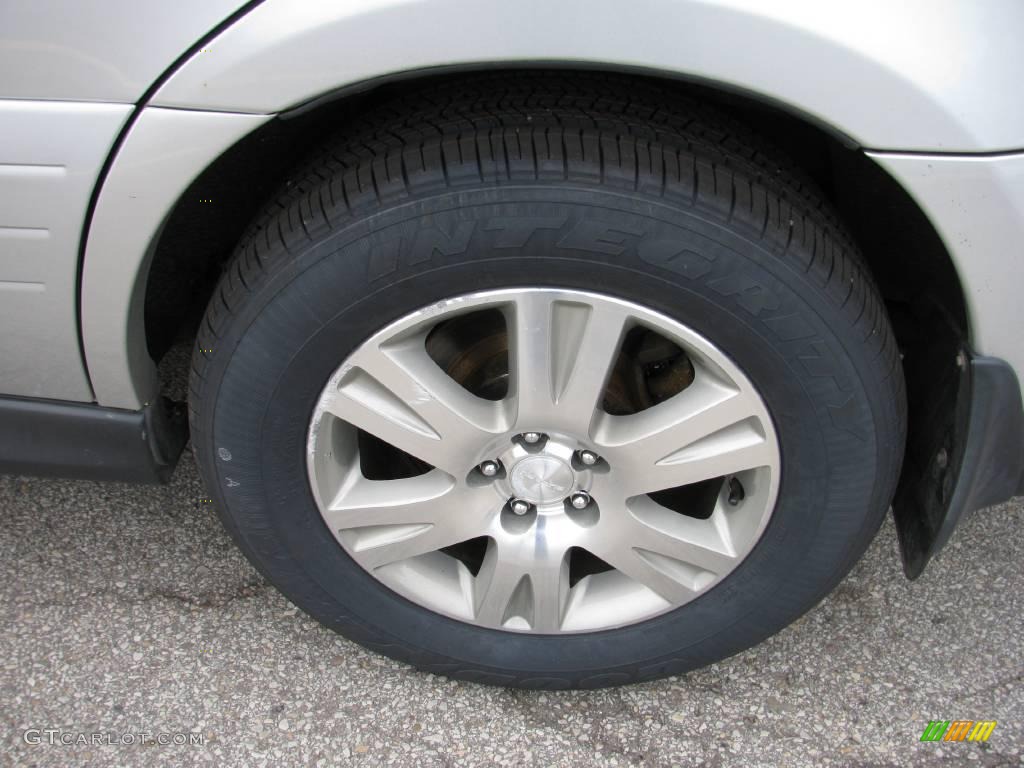 2004 Outback H6 3.0 Sedan - Silver Stone Metallic / Beige photo #3