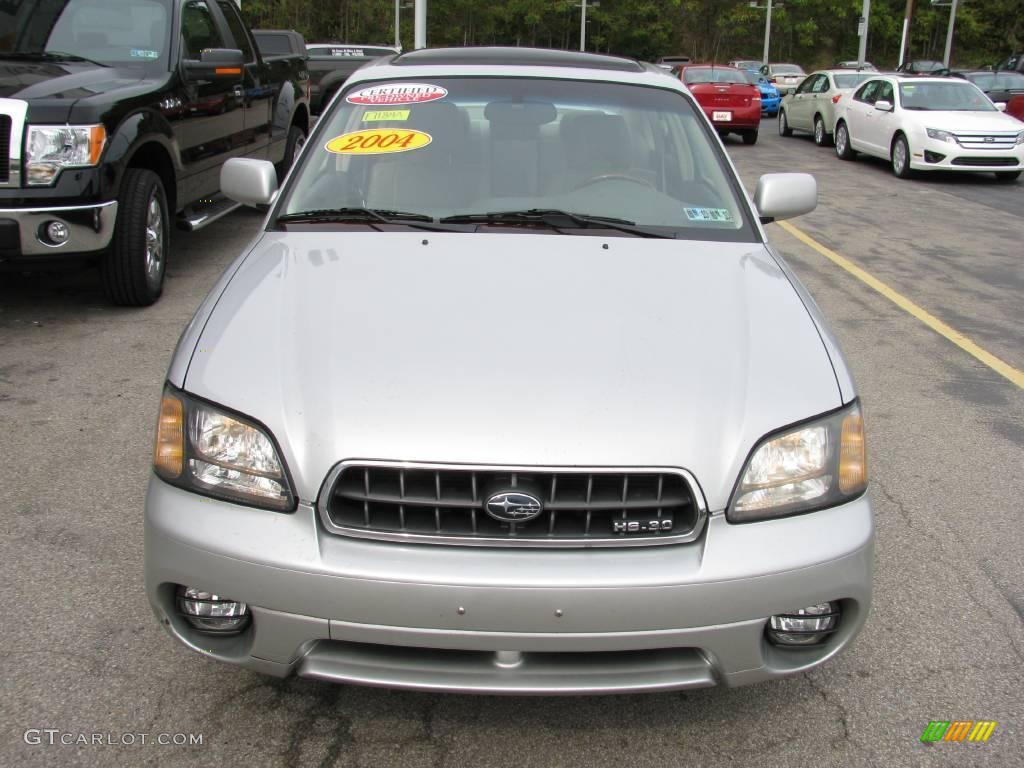 2004 Outback H6 3.0 Sedan - Silver Stone Metallic / Beige photo #5