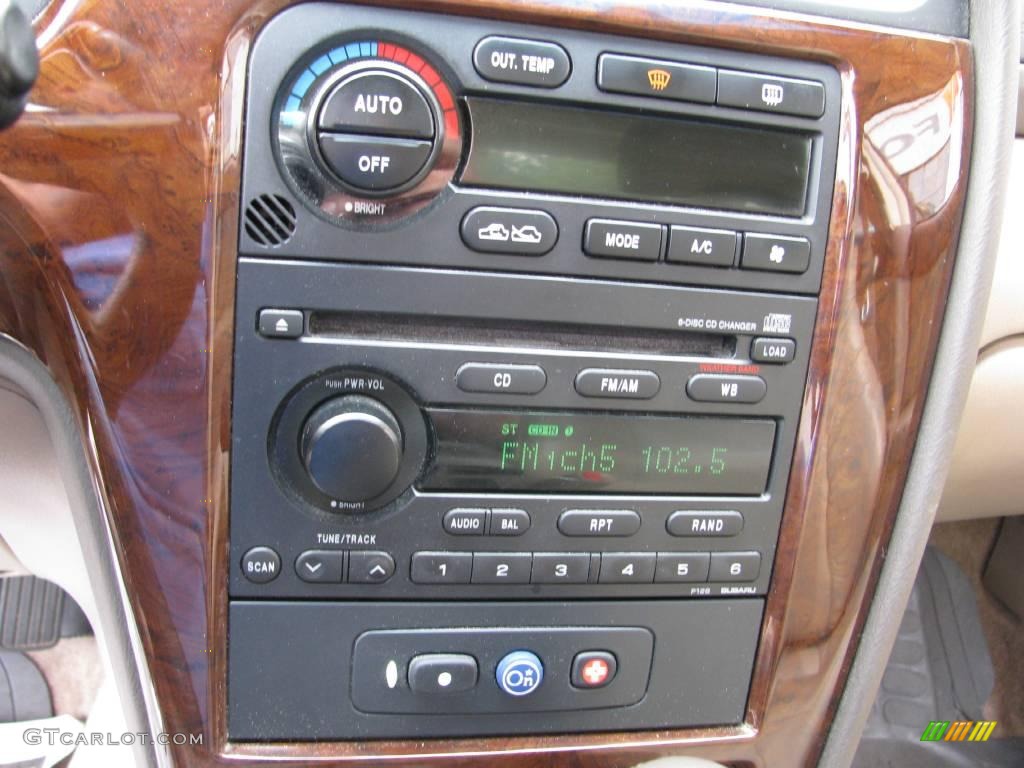 2004 Outback H6 3.0 Sedan - Silver Stone Metallic / Beige photo #11