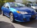 2004 Electric Blue Saturn ION Red Line Quad Coupe  photo #3