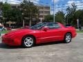 Bright Red 2001 Pontiac Firebird Coupe