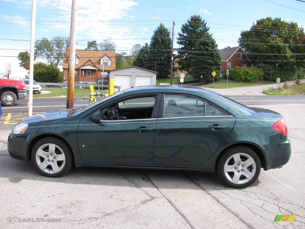 2007 G6 Sedan - Emerald Green Metallic / Ebony photo #6