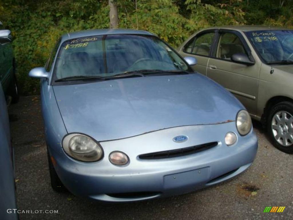 1997 Taurus LX - Light Denim Blue Metallic / Grey photo #1