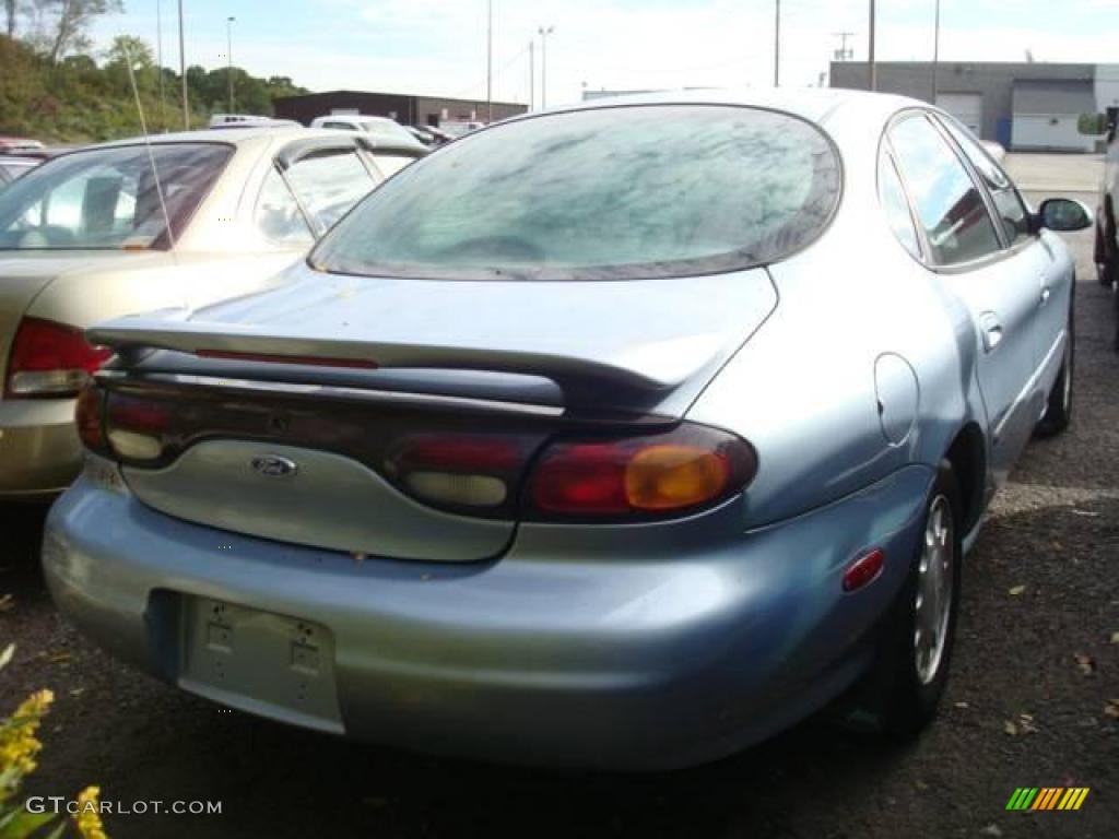 1997 Taurus LX - Light Denim Blue Metallic / Grey photo #2