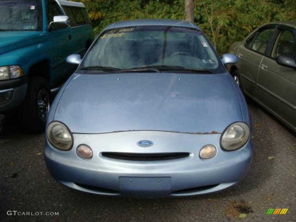 1997 Taurus LX - Light Denim Blue Metallic / Grey photo #5