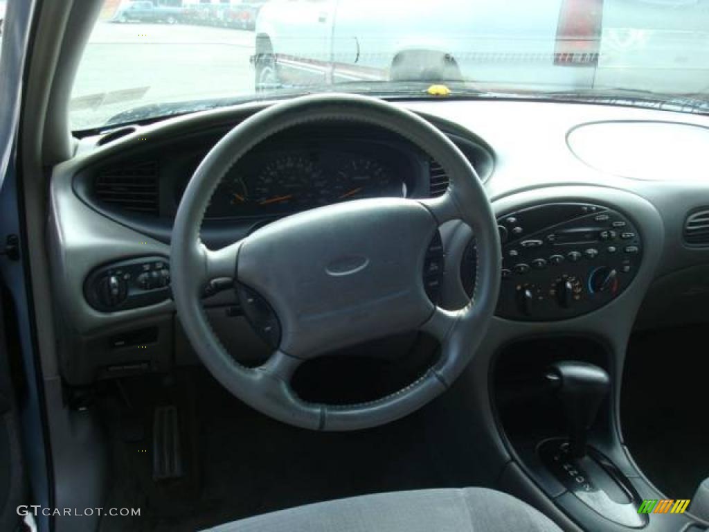 1997 Taurus LX - Light Denim Blue Metallic / Grey photo #9