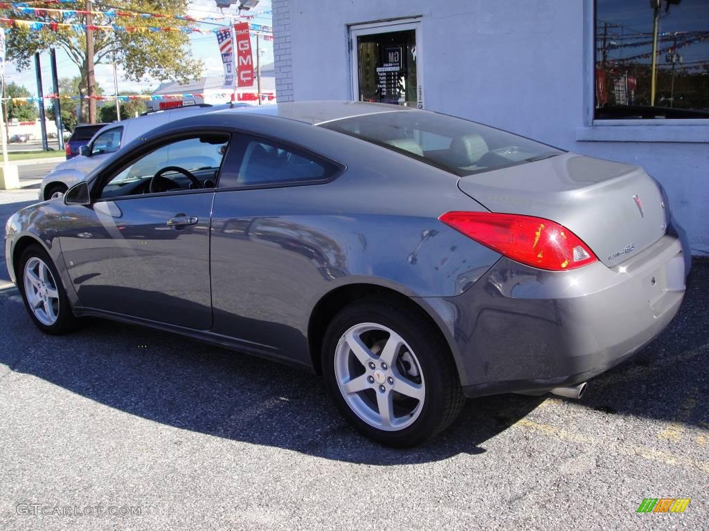 2009 G6 GT Coupe - Dark Steel Gray Metallic / Ebony photo #4